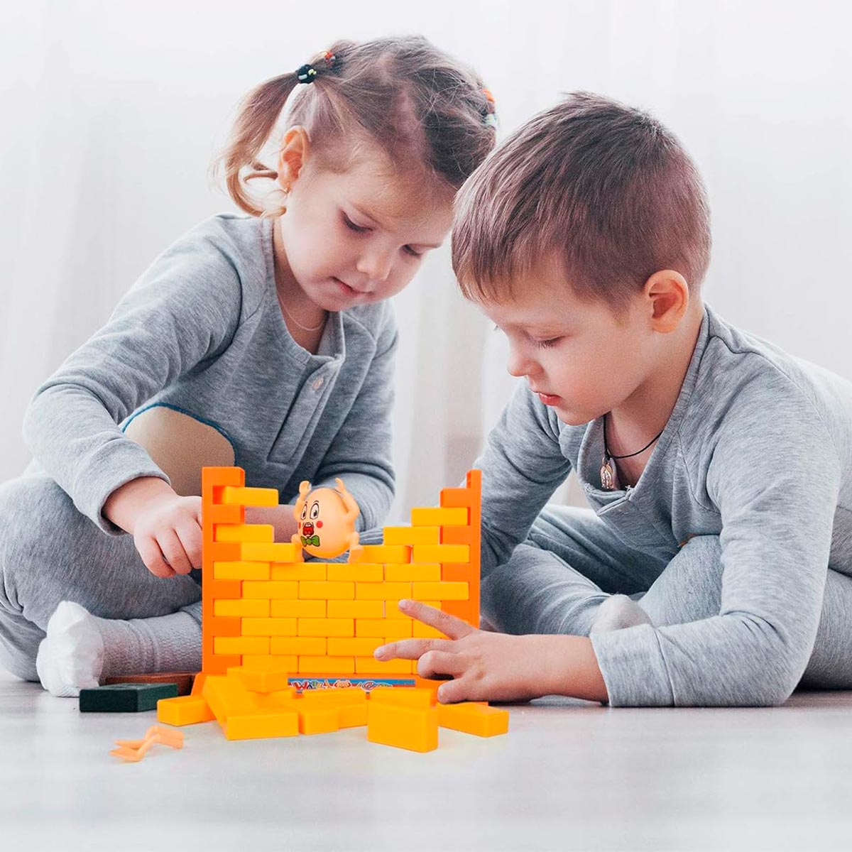 Miniatura 3 de Juego Mesa Bloques Pared Armable 868-1